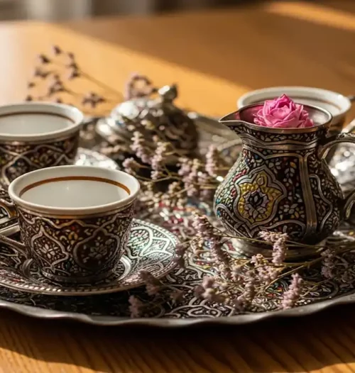 پخت قهوه یزدی