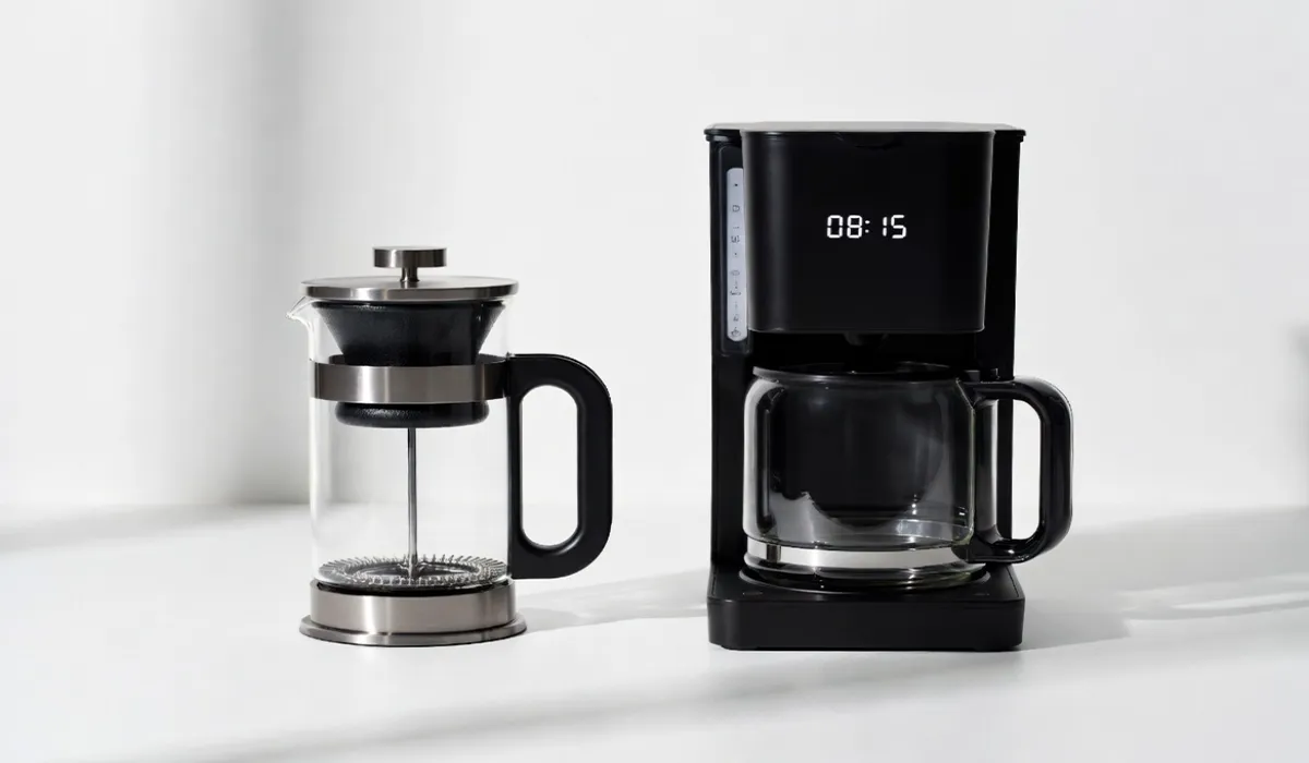 تفاوت طعم قهوه فرنچ پرس با دستگاه قهوه‌ساز چیه؟